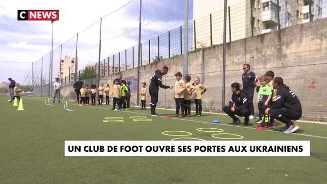 Un club de foot pour intégrer les réfugiés ukrainiens à Marseille