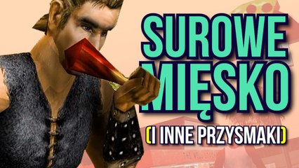 Najdziwniejsze potrawy, które często jemy w grach