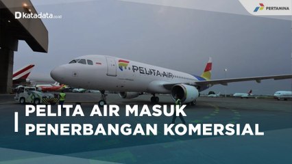 Masuk Segmen Komersial, Pelita Air Terbang Perdana Sebelum Lebaran | Katadata Indonesia