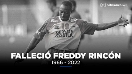 Colombia está de luto: murió Freddy Eusebio Rincón