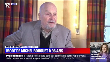 Le comédien Michel Bouquet est mort ce mercredi à l'âge de 96 ans