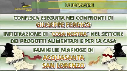 A Palermo confiscati beni per 100 milioni a Ferdico