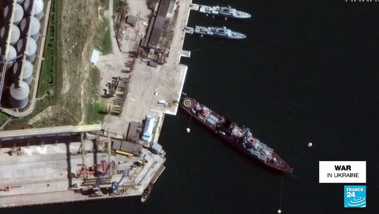 'The Moskva is the second major Russian ship known to have suffered serious damage since the start of the war'