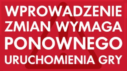 Czemu zmiana ustawień grafiki wymaga restartu gry?