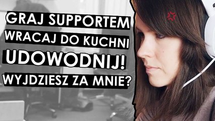 Co słyszy kobieta, gdy wbija na serwer