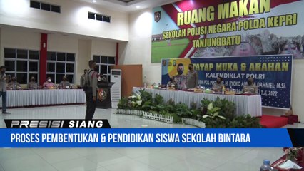 KUNJUNGAN KERJA KALEMDIKLAT POLRI DI SPN POLDA KEPRI TANJUNG BATU