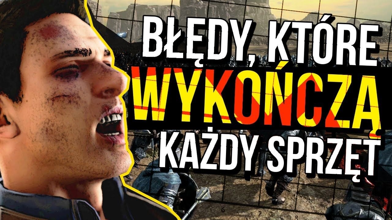 8 głupich błędów, które zabiły płynność gier