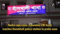 Nadia rape case: 3-member CBI team reaches Hanskhali police station to probe case