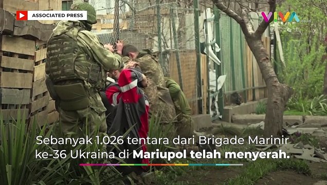 Wajah Lesu Prajurit Ukraina yang Sukarela Nyerah ke Rusia