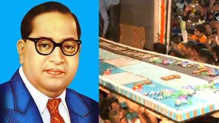 Dr BR Ambedkar ಅವರ 131ನೇ ಜನ್ಮ ದಿನದ ಅಂಗವಾಗಿ 131 ಕೆಜಿ ಕೇಕ್ ಕತ್ತರಿಸಿದ ಜನರು | Oneindia Kannada
