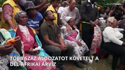 Több száz áldozata van a dél-afrikai árvíznek