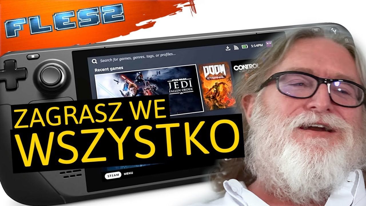 Steam Deck odpali KAŻDĄ grę ze Steama. FLESZ 23 lipca 2021