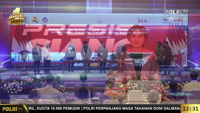Live Report Retno Barunawati - Upacara Serah Terima dan Pembukaan Pendidikan Mahasiswa STIK Angkatan 80
