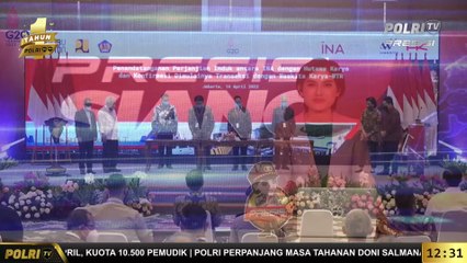 Live Report Retno Barunawati - Upacara Serah Terima dan Pembukaan Pendidikan Mahasiswa STIK Angkatan 80