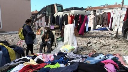 AVCILAR'DA PAZARDA BULDOZER REYONU