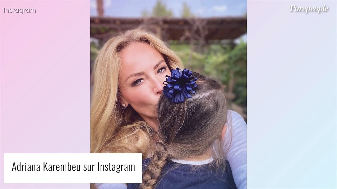Adriana Karembeu malmenée par sa fille de 3 ans, adorable vidéo avec Nina