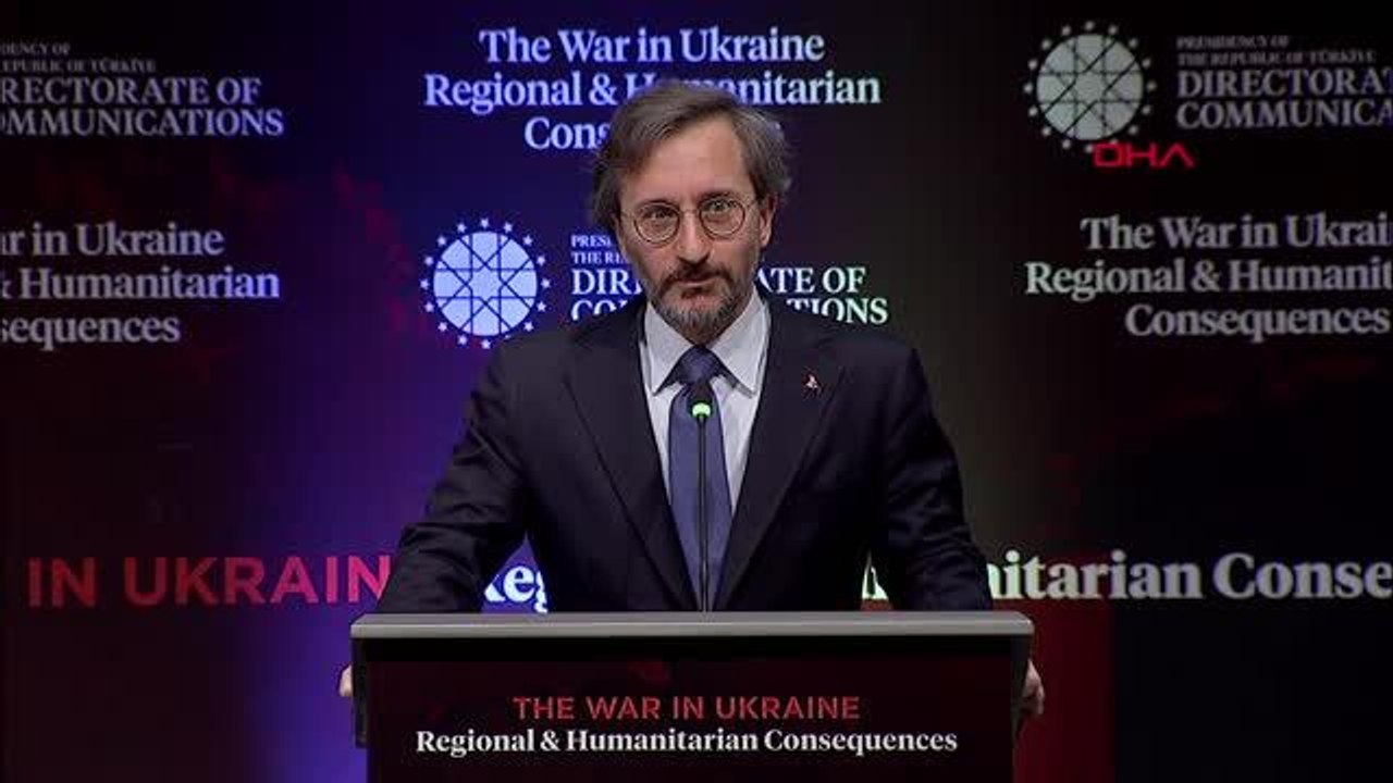 İletişim Başkanı Altun: Ukrayna'da siviller üze...