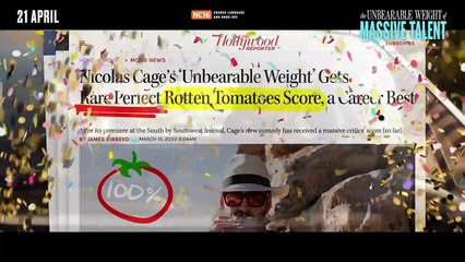 The Unbearable Weight Of Massive Talent | Tv Spot  2