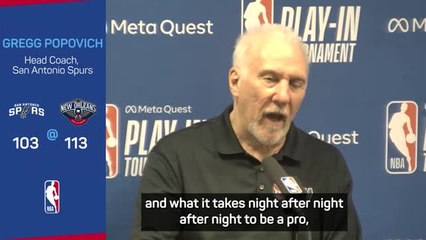 Popovich calls question on future 'inappropriate'