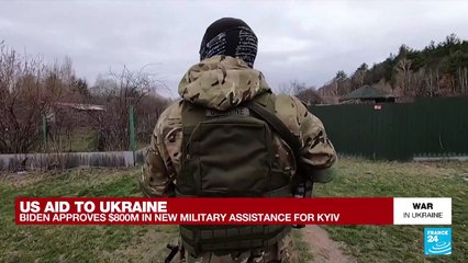 Biden approves $800M in new military assistance for Ukraine