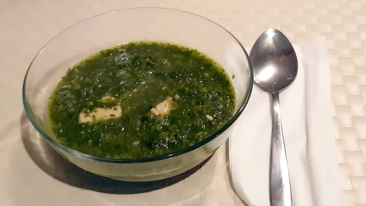 طبق السبانخ بالدجاج بمكونين فقط !! غني بالحديد للعشاء او الغذاء | سريع يجهز في نصف ساعة فقط !!