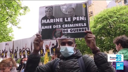 Présidentielle 2022 : Le Pen en rupture avec la politique étrangère menée par Macron