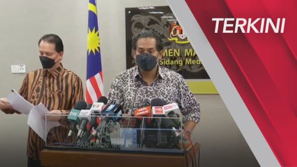 [TERKINI] Sidang media Menteri Kesihatan