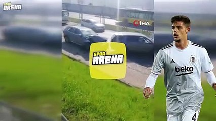 Beşiktaşlı futbolcu Montero Beykoz’da kaza yaptı