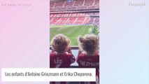 Antoine Griezmann : Ses enfants craquants au match de l'Atlético pour supporter leur papa