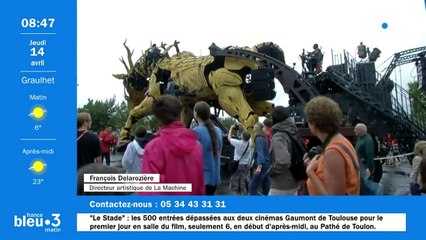 Long Ma à la Halle de la Machine de Toulouse
