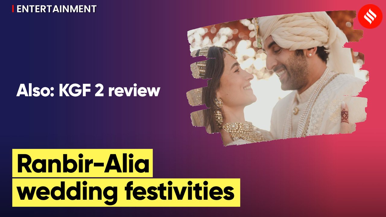 Ranbir Kapoor-Alia Bhatt wedding: Festivities in full swing