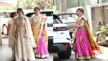 Alia Ranbir Wedding: Neetu Kapoor ऐसे बनठनकर पहुंची शादी के venue पर; Video viral | FilmiBeat