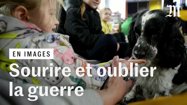 Au centre Doktor Dog, à Zaporijia, les enfants tentent d’oublier la guerre