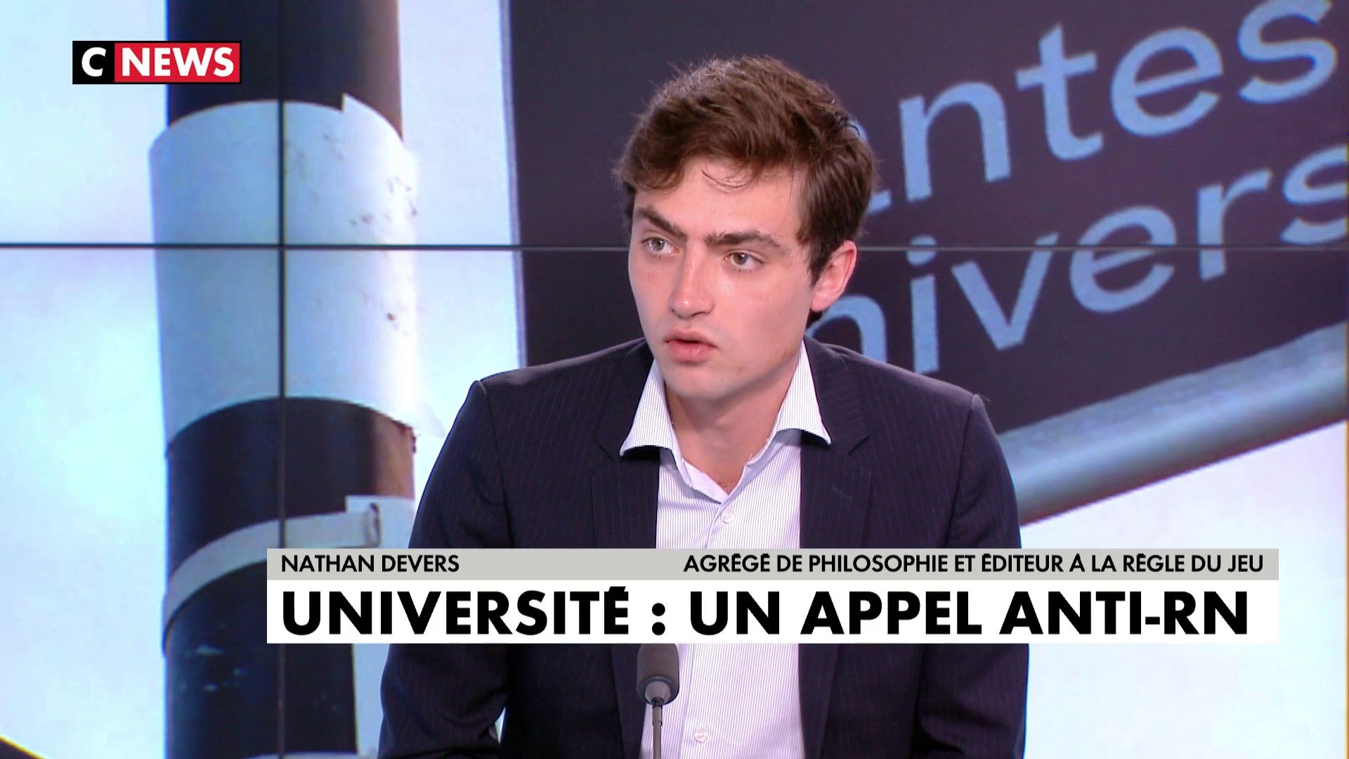 Nathan Devers, la philosophie plus forte que la foi