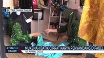 Mukena Batik Ciprat Karya Penyandang Disabilitas Ramai Diburu Warga