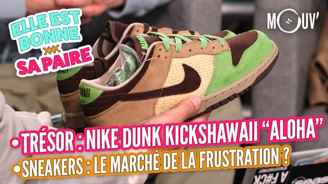 Trésor : Nike Dunk Low KicksHawaii Aloha , Sneakers le marché de la frustration ?