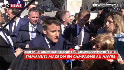 Emmanuel Macron : «Mon défi, c’est de convaincre tous nos compatriotes d’aller voter pour le projet que je porte»