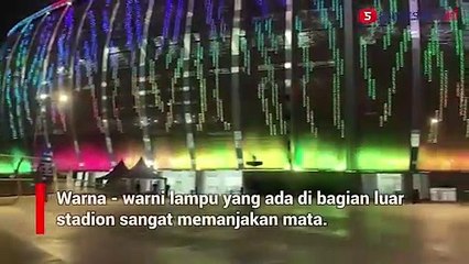 Cantiknya Jakarta Internasional Stadium di Malam Hari, Begini Suasananya