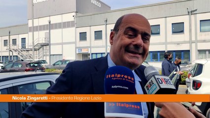 Zingaretti "Il 13 maggio la nuova programmazione Ue con Gentiloni"