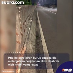 Suara Sampai Gemetaran, Pria Ini Curhat Ketakutan Gara-gara Salah Ambil Jalan