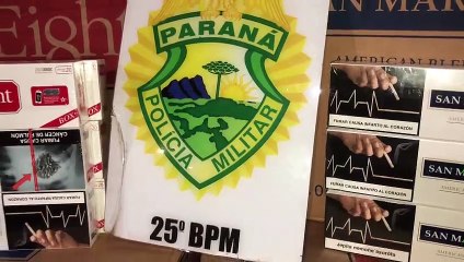 下载视频: Polícia Militar apreende 514 pacotes de cigarros contrabandeados em Umuarama