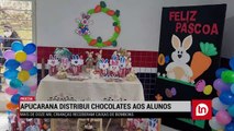 Apucarana distribui chocolates aos alunos da rede municipal