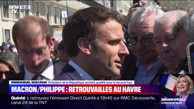 Aucun pays au monde ne veut interdire le voile dans la rue, vous voulez être le premier ? : Emmanuel Macron interrogé au Havre sur l'échange qu'il a eu à Strasbourg mardi soir avec une jeune femme voilée