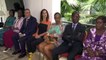 La Première Dame, Dominique Ouattara reçoit Olivia Yacé et lui offre un appartement de 04 pièces