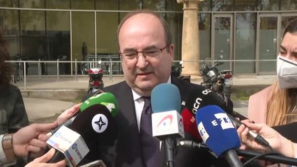 Iceta pide "el máximo esfuerzo de transparencia" en el caso de las "más carillas"