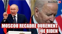 Moscou recadre Joe Biden pour ses propos contre Poutine