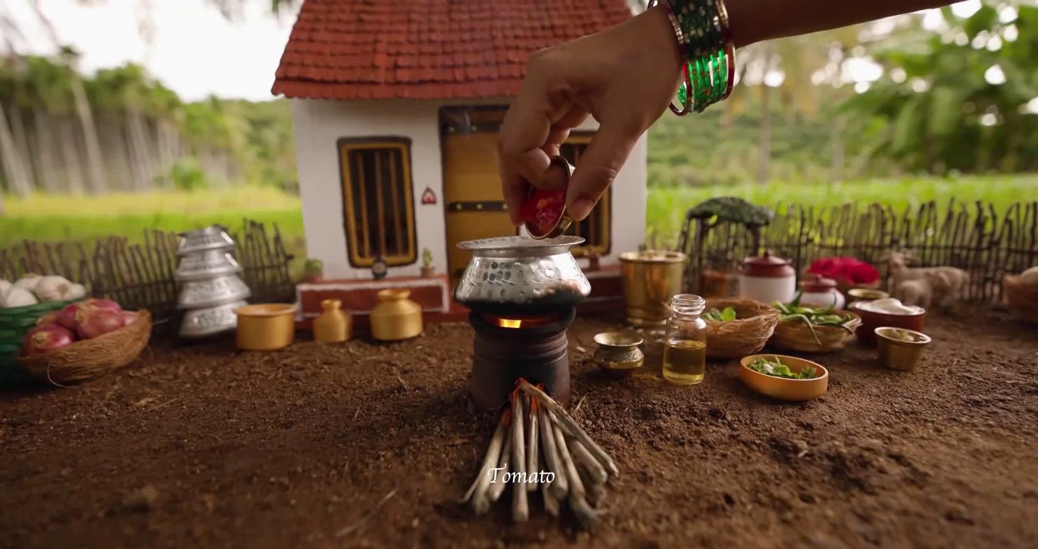 Tiny Mushroom Biryani _ How To Make Restaurant Style Mushroom
