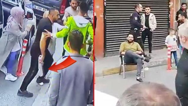 Erkek olan buraya gelsin diyen Suriyeli, ortalığı birbirine katmıştı! Kavganın yeni görüntüleri ortaya çıktı