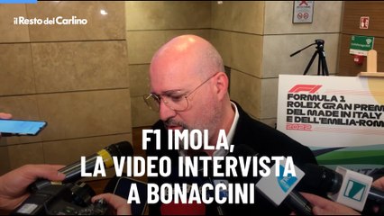 F1 Imola, la video intervista a Bonaccini
