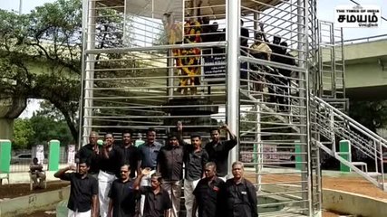 அண்ணல் அம்பேத்கர் பிறந்தநாள்; திருச்சியில் அரசியல் கட்சியினர் மரியாதை!